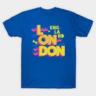 Retro 90s London, England T-Shirt